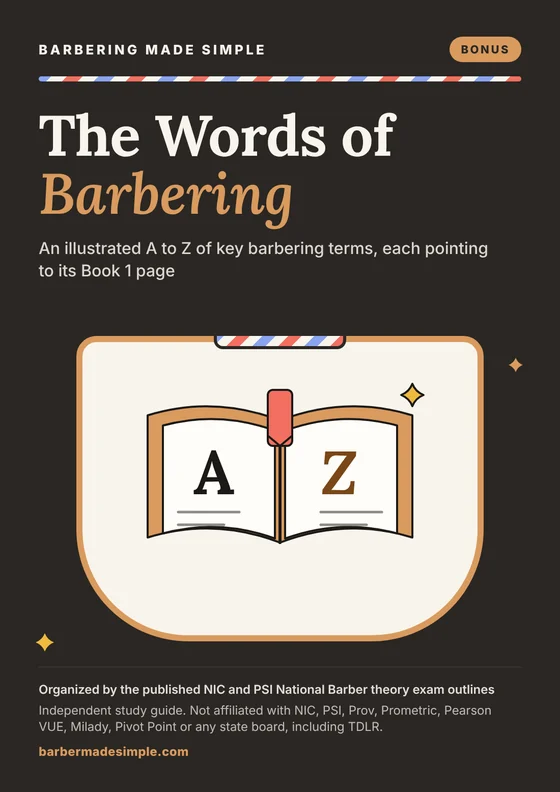 Bonus: The Words of Barbering cover